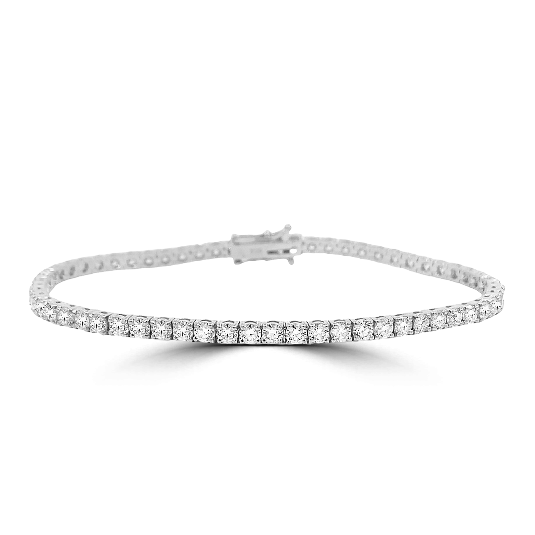 5ct WG Diamond Tennis Bracelet