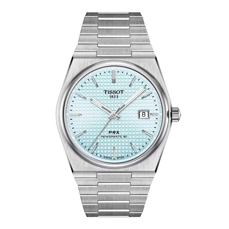 Tissot PRX Automatic (Glacier Blue Tapisserie)