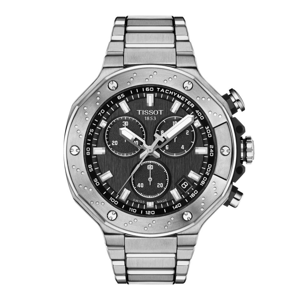 Tissot T-Race Chronograph (Textured Black Dial)