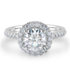 round halo ring