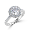 round halo ring 3